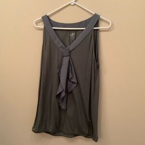 LP Gray Ann Taylor Loft Top